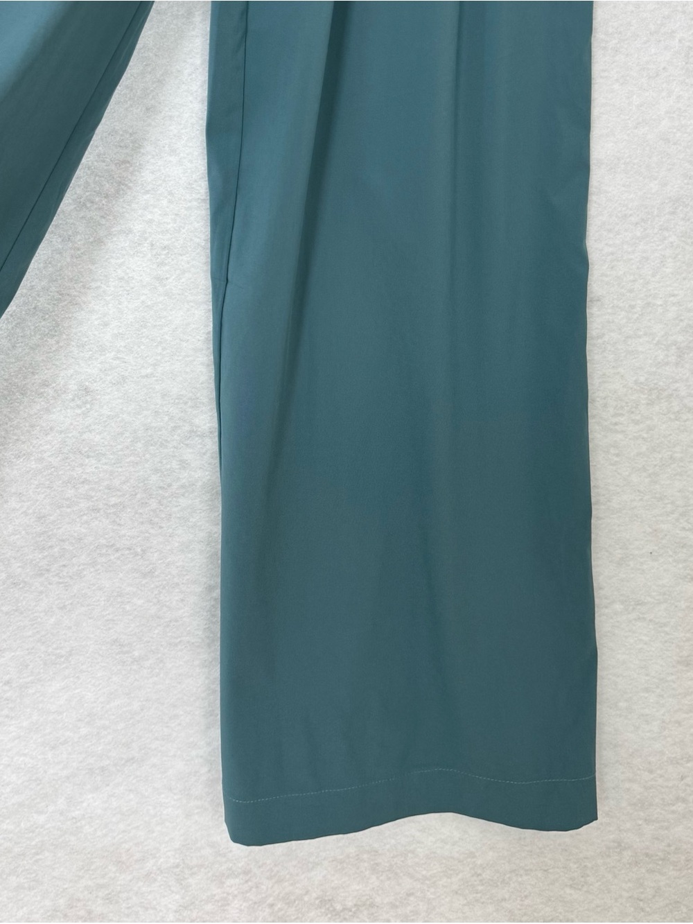 Halara Breezeful Wide Leg Jumpsuit XS Blue Pocket Backless Side Zipper READ - Picture 6 of 16